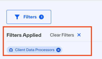 A screenshot of a filter examples